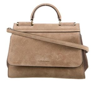 Authentic Dolce and Gabbana suede bag